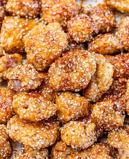Baked Sesame Chicken Bites