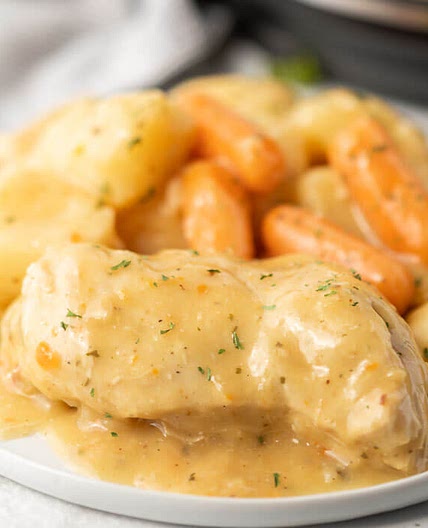 Instant Pot Creamy Ranch Chicken Dinner