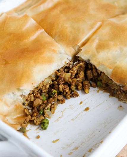 Vegan Samosa Pot Pie