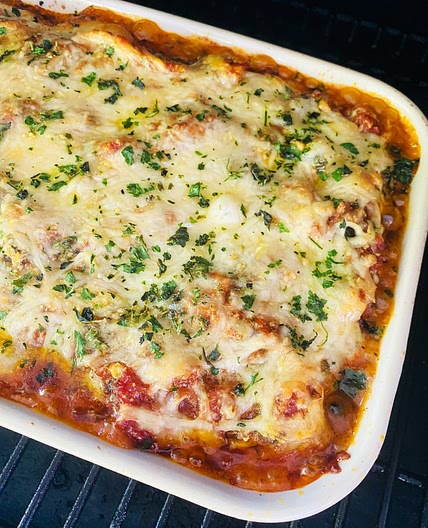 Traeger Veggie Stuffed Shells