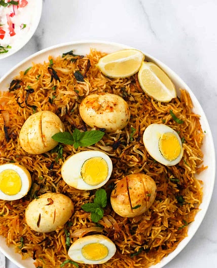 Instant Pot Egg Biryani
