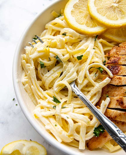 Creamy Lemon Chicken Pasta