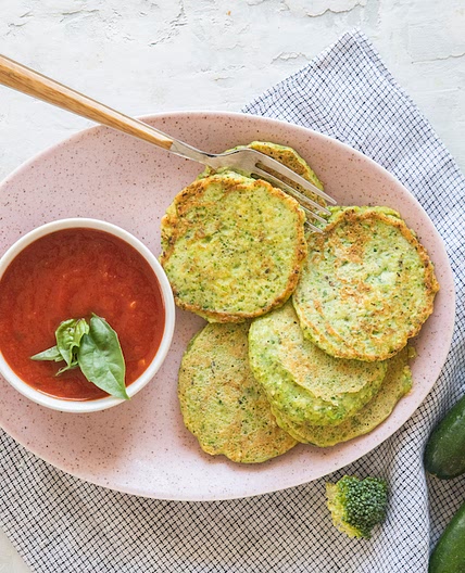 Green Veggie Pancakes