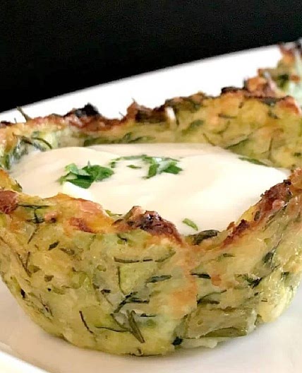 Healthy Baked Zucchini Bites