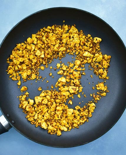 Teriyaki Tofu Crumbles for Tacos or Wraps