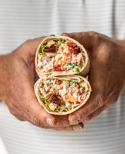 Chicken Bacon Ranch Wraps