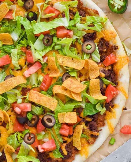 Taco Pizza