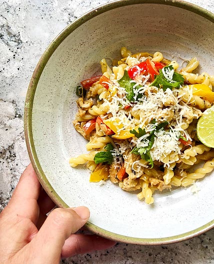 Easy Cajun Chicken Alfredo Pasta