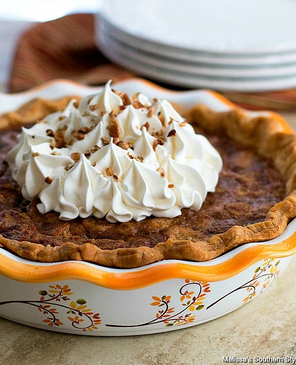 Chocolate Bourbon Pecan Pie