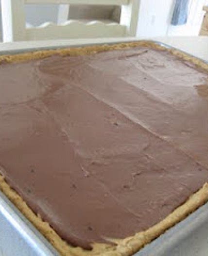 School lunch peanut butter bars