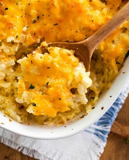 Hash Brown Casserole (Cracker Barrel Copycat!)