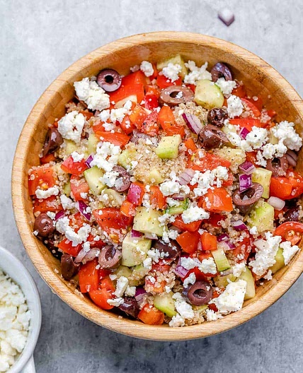 Greek Quinoa Salad Bowl