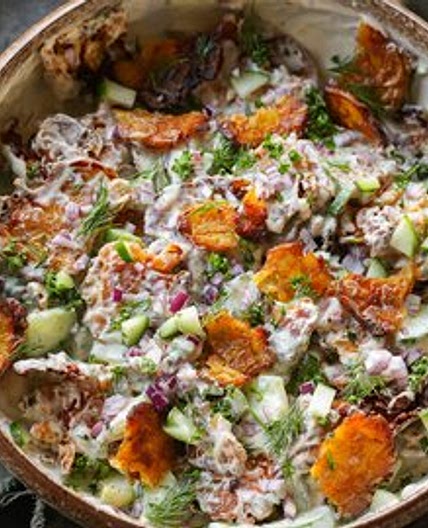 Smashed Potato Salad