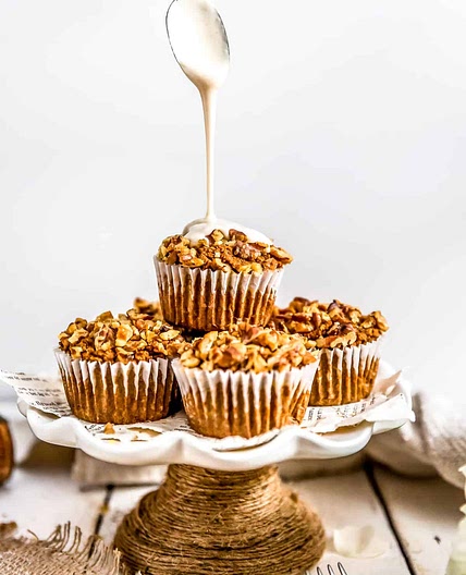 Healthy Vegan Pumpkin Muffins
