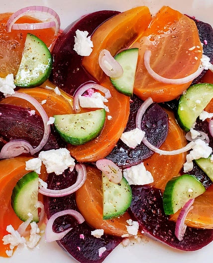 Beet Salad with Goat Cheese