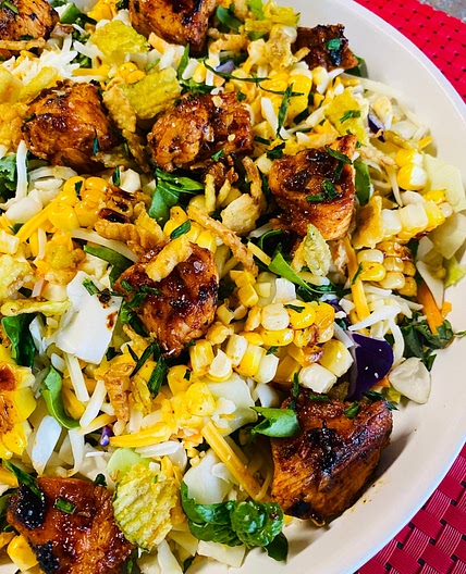 Blackstone BBQ Chicken Salads