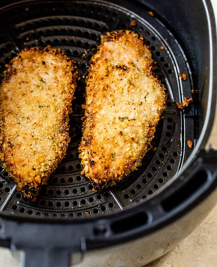 Honey-Mustard Air Fryer Pork Chops