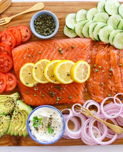 Gin and Tarragon Lox