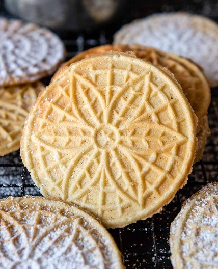 Gluten-Free Pizzelle Recipe (Crisp Italian Pizzelles)