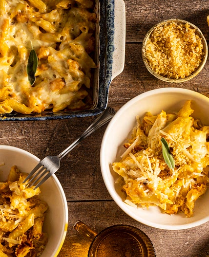 Butternut Squash Pasta Bake