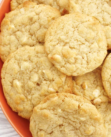 White chocolate chip cookies