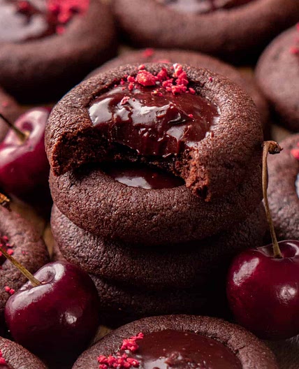 Chocolate Cherry Cookies