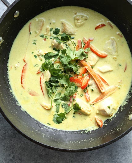 30-Minute Thai Green Curry Chicken (Low FODMAP)