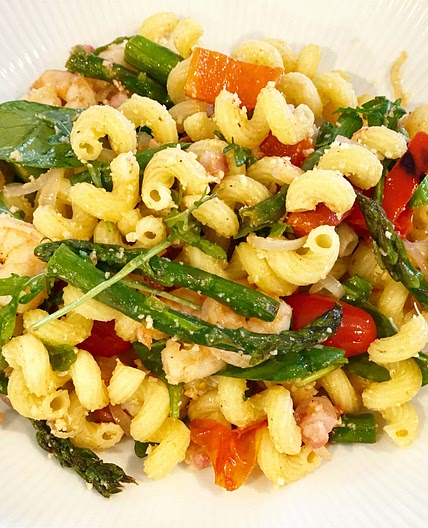 Grilled Pasta Primavera