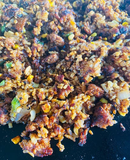 Griddle Chorizo Fried Rice