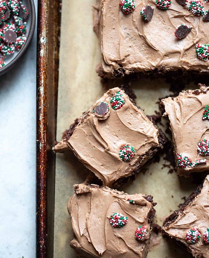 Gluten Free Chocolate Sheet Cake