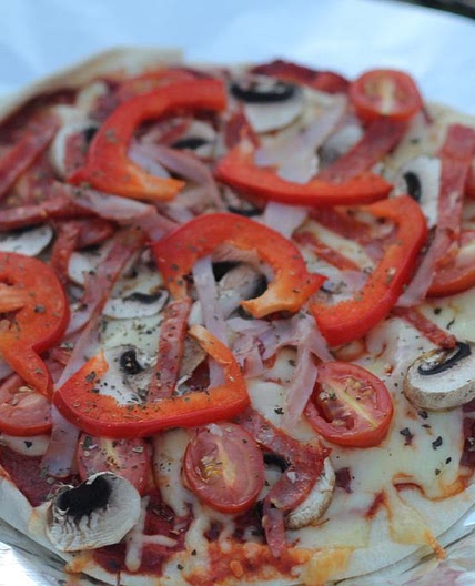 Campfire pizza recipe