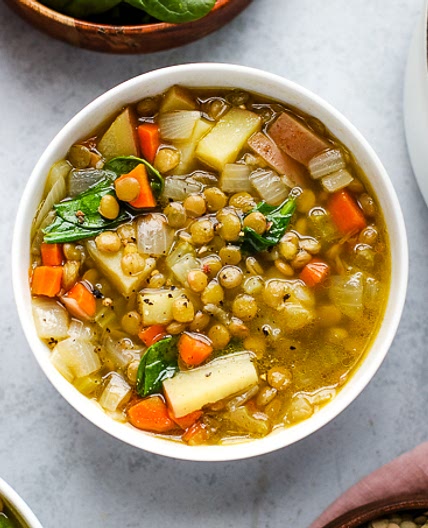 Mediterranean Lentil Soup