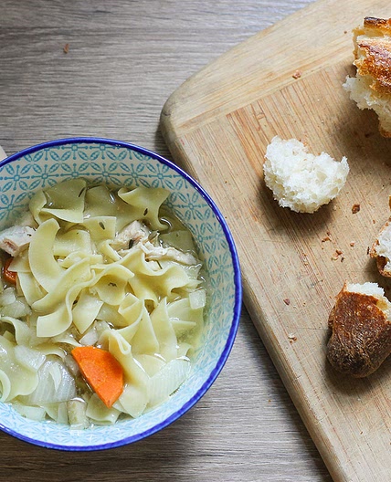 A Cozy Crock-Pot Chicken Noodle Soup Recipe