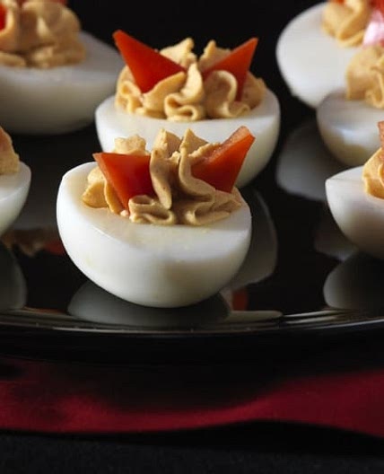 Devilish Deviled Eggs