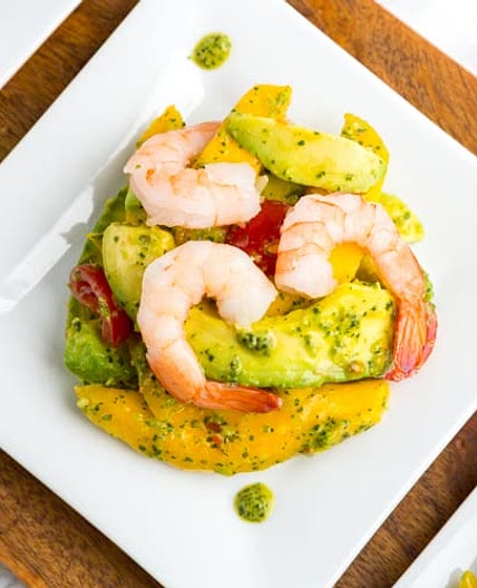 Avocado, Mango & Shrimp Salad