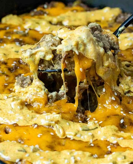 Keto Big Mac Casserole