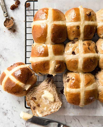 Hot Cross Buns recipe