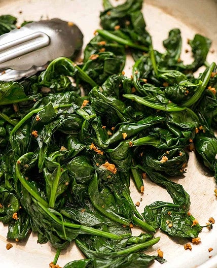 Garlic Sautéed Spinach