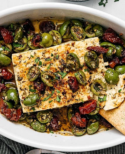 Mediterranean Baked Feta