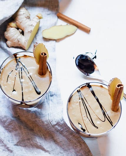 Healthy (No Fruit) Gingerbread Smoothie