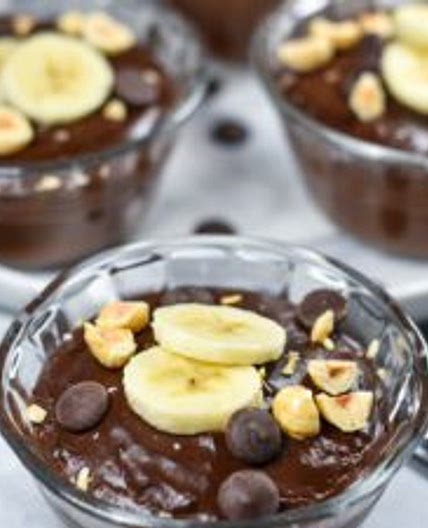 Chocolate Almond Milk Pudding
