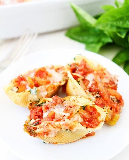 Roasted Vegetable Stuffed Shells