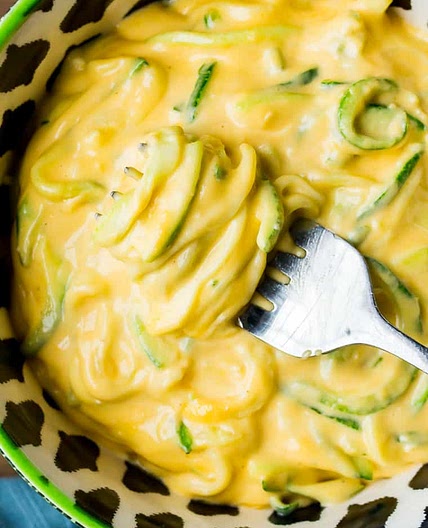 Keto Mac and Cheese with Zoodles