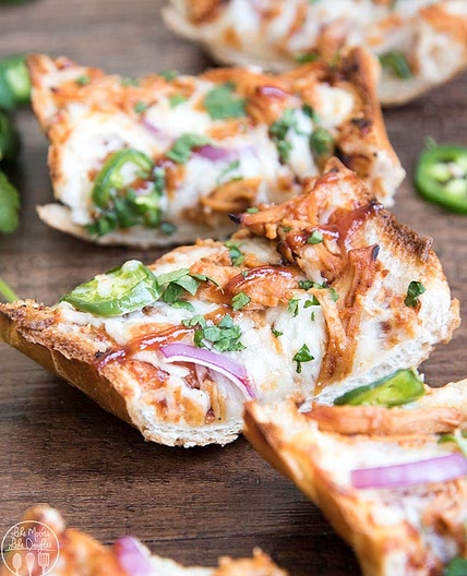 BBQ Chicken French Bread Pizza