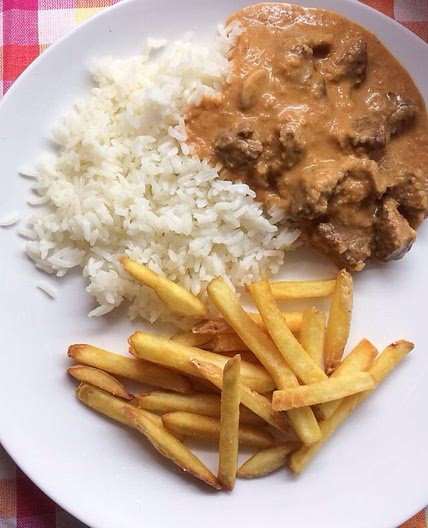 Brazilian Beef Stroganoff