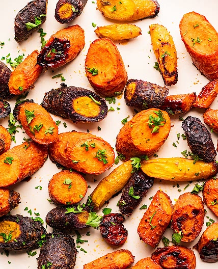 Maple Balsamic Carrots