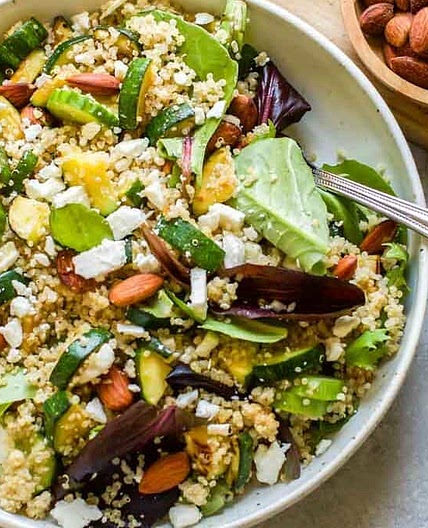 Quinoa Salad with Greens