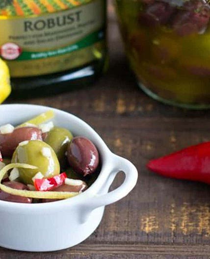 Marinated Olives Recipe