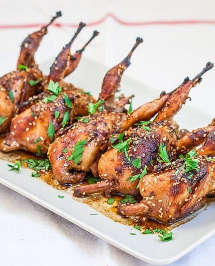 Asian Style Roasted Quail