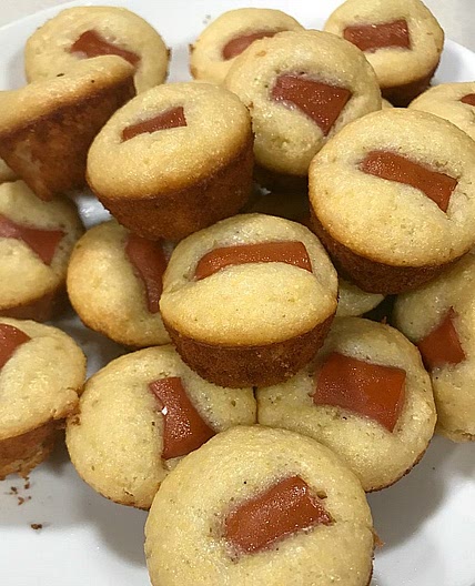 Corn Dog Mini Muffins